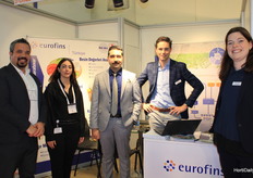 Ersin Erbuga, Ceren Kocak, Orhan Dincay, Sjors Beijer y Pauline Bugter con Eurofins
