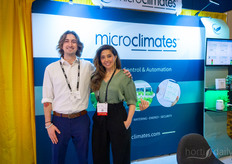 Neda Vaseghi y Jac Merrott con MicroClimates