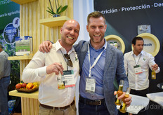 Dennis de Zeeuw de DQ Horti Soluciones y Maarten van Hagen de Alumat Zeemand