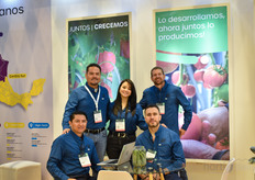 Antonio Guerrero, Juan Enrique Labastida, Enrique Pérez y Aarón Torres de Enza Zaden