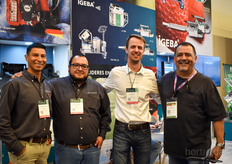Salvador Parades, Victor Zamora de Veseris Kilian Bardey de Igeba y Gerardo Amezcua