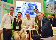 Hoogendoorn, Pharis Rico de Horticonnect, Ruud Schulte de Van den Enden Group, Alexei Rico de Plantanova y Simon Jones de Genap.
