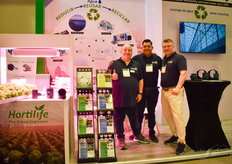 Thomas Bauer, Genaro Balderas Riaz y Pieter-Jan Overkamp, de Hortilife