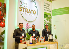 Francisco Castro, Fernando Martínez y colega de Desarollos Bio Strato