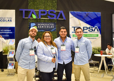 Hector Augustin, Lourdes Lopez, Oscar Tavarez y Miquel Angel Soto, de Tapsa Bio Products