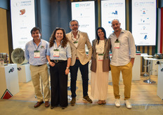 Jorge Cigarroa, Artemisa López, Fabrizio Sappa, Anna Lospennato y Alexandro Bessone, de Viale Sistemi