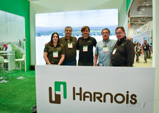 Katia Montero, Adolfo Menero, Geoffrey Gómez y Guillermo Ortiz, de Harnois