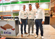 Alejandro Cabello, Cristian Nieto y David Nieto de Axia Seeds