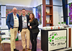 Frank Combee, Thijs Maarse y Ariana Sudario de Hortus Supplies