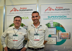 Laurent Chauvire y Simon Grimaud de Anjou Automation