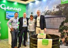 Carlos Flores, Simon Jones, Carlos Lizarra y Dick van Regteren de Genap