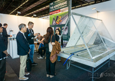 El Freya Aeroframe acaparó mucha atención. Más información: https://www.hortidaily.com/article/9738706/the-aeroframe-will-allow-us-to-save-approximately-30-on-upfront-capex/ 