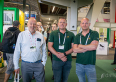 Michiel van Spronsen (Glascom) se cruza con Roy Bransen y Bas Kleijweg, Bransen Group / Amigo