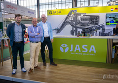 Joost Somford, Michiel Westerman y Eric van der Zwet (JASA Packaging Solutions)