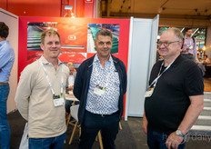 Jens Van Noten (Sibon) Kurt Lauwers (Royal Brinkman) y Marc van Noten, (Nobis)