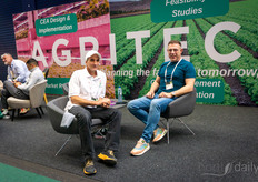 David Ceaser (Agritecture) y Sandro van Kouteren (Parus)