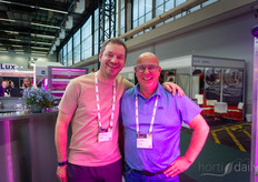 Roel Janssen, Planet Farms, y Koen Vangorp, MechaTronix