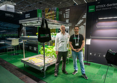 Max von Knoop y Pascal Berchtole (Sanlight) mostraron sus soluciones de iluminación y hablaron de los diversos proyectos ya equipados con sus luminarias.