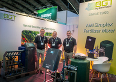 Morten Hjorth, Kristoffer Hvalsoe y Vasyl Savchenko (DGT de Senmatic)