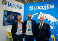 Equipo Lucchini: Vittorio Genuardi, Matteo Lucchini y Cesare Ghizzi