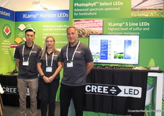Yoong Jin Hu, Morgan Meadows-Davis y Mark Pinkney (Cree LED)