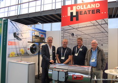 Hans Koornneef (Holland Heater), Denis van Alphen (Total Energy Group), Arthur Kroon (Total GReenhouses) y Jan Koenekoop (Jade Systems).