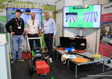 Nolle Coessens y Dany Mestdag (Terrazza MC). En el centro Rodney Bierhuizen (Sunrise Greenhouses)