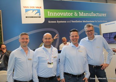 Jari van Steekelenburg, Sander Zwinkels, Bram de Niet y Jos Verbraeken (Van der Valk Horti Systems). La pregunta es: "¿Quién ha ganado el Apple Watch? Dínoslo.
