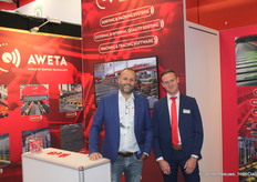 Norman van der Gaag y Levi Trouwborst (Aweta)
