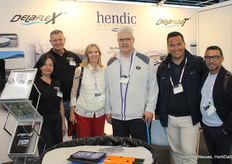 Hendic con algunos de sus clientes italianos