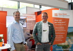 Dirk-Jan Hemmelder y Klaas-Jan de Ruiter (Normec Groen Agro Control)