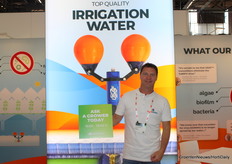Glenn Grootenboer (Ultramins). En el stand de Ultramins invitaron cada día a un cultivador para que se pusiera en contacto con los colegas que pasaban por allí y respondiera a todas sus preguntas.