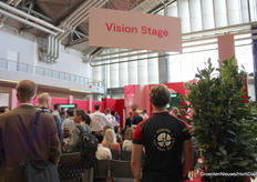 Dag van de Nederlandse Teler at GreenTech, RedStar represent. Preparándose para algunas presentaciones en la fase de visión.