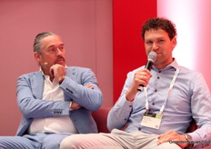 Simon Meijer (CE-Line) y Koen Kreling (Kreling Chrysanten)