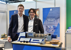 Christoph Leitner y Enrico Fuser (Andritz)