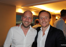 Dennis de Zeeuw, de DQ Hortisolutions y Eric Douw, de Grupo KUBO