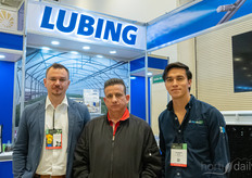 Alexander Eugen, Omar Zaragoza y Luis de Niz, Lubing.