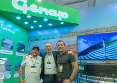 Carlos Lizarraga, Simon Jones, Carlos Flores, Genap.