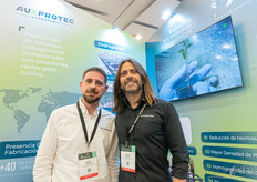 Carlos y Eduardo Barceló con la empresa familiar AuxProtec