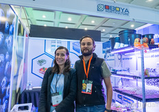 Clara Malpica y Rafael Aguilar, Oboya. Fue una semana muy ajetreada para la empresa, ya que sus colegas estuvieron presentes en ferias comerciales en Etiopía y Brasil.