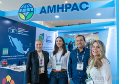 Iris Carrasco, Naomi Reyes, Iván Meza, Lorena Valdez, AMHPAC.
