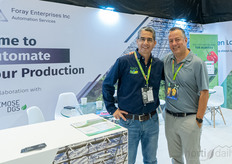 Juan García, de Green Laniel Consulting, y Mauricio Manotas, de Foray Enterprises