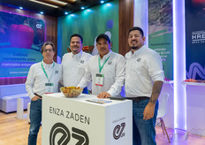 Juan Lavastida, Carlos Arana, Aarón Torres y Francisco Aguilar, Enza Zaden.