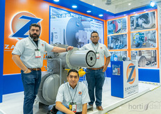 Leonardo Ledesma y el equipo mexicano de Zantingh.