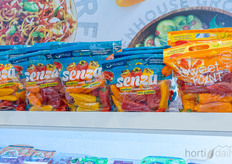 Bonito diseño de envase de Mucci Farms.