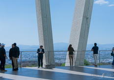 Bonita vista a la ciudad de Querétaro desde el recinto de la Expo.