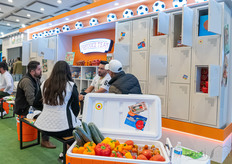 Stand de Produce Team en modo Copa del Mundo.