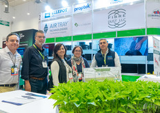 El equipo de Fibredust, Proptek, Airtray y Ellepot.