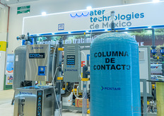 Stand de Water technologies de México.