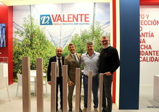 Arturo Díez, Cristian Ferrari, Jean Robert Marino y Alessandro Valente, de Valente Ibérica